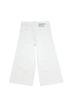 Carica l&#39;immagine nel visualizzatore di Gallery, Dsquared2 kids jeans bianco white bull
