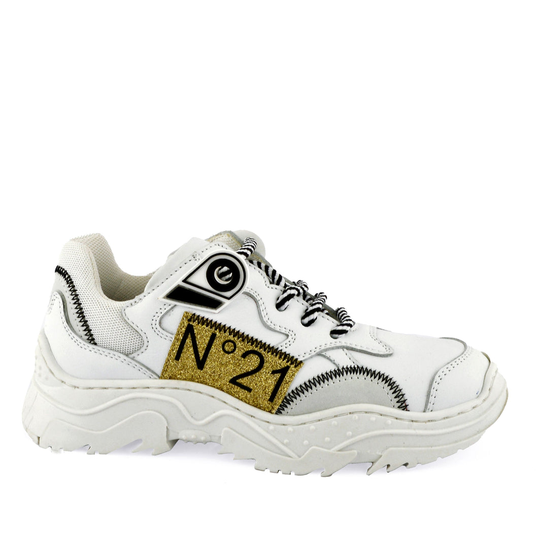 N°21 Kids Sneakers con logo