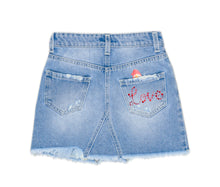 Carica l&#39;immagine nel visualizzatore di Gallery, Love Therapy gonna jeans
