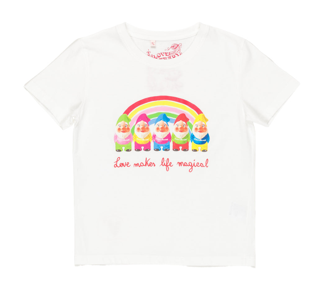 Love Therapy t-shirt iconica nanetti bianca