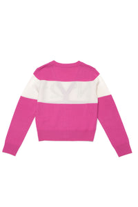 N°21 Kids cardigan rosa iconico 2020