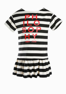 Philosophy Di Lorenzo Serafini Kids Vestito a righe