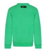 GCDS KIDS Felpa verde fluo con logo