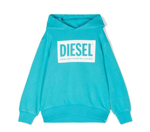 Diesel Kids felpa Manifesto Fluo