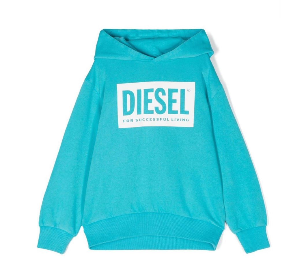 Diesel Kids felpa Manifesto Fluo