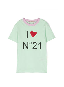 N°21 Kids t-shirt logomania