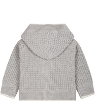 Carica l&#39;immagine nel visualizzatore di Gallery, Moschino Kids cardigan grigio neonato
