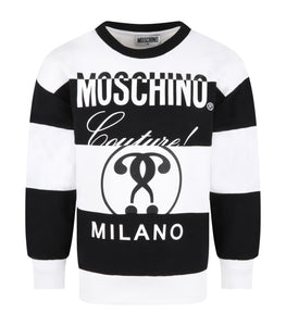MOSCHINO KIDS Felpa multicolor per bambini con logo
