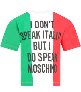 MOSCHINO KIDS T-shirt multicolor per bambini