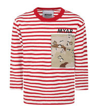 Carica l&#39;immagine nel visualizzatore di Gallery, MYAR T-shirt multicolor per bambino con logo
